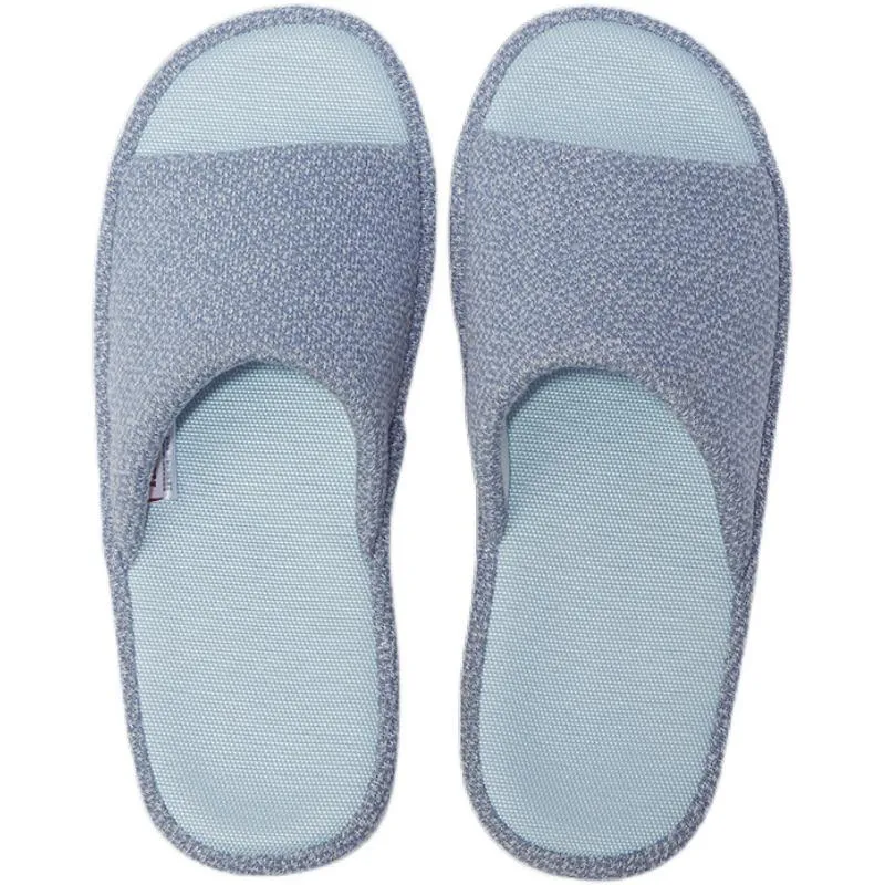 夏洛特开口拖春秋透气舒适男女居家防滑情侣家用木地板拖鞋