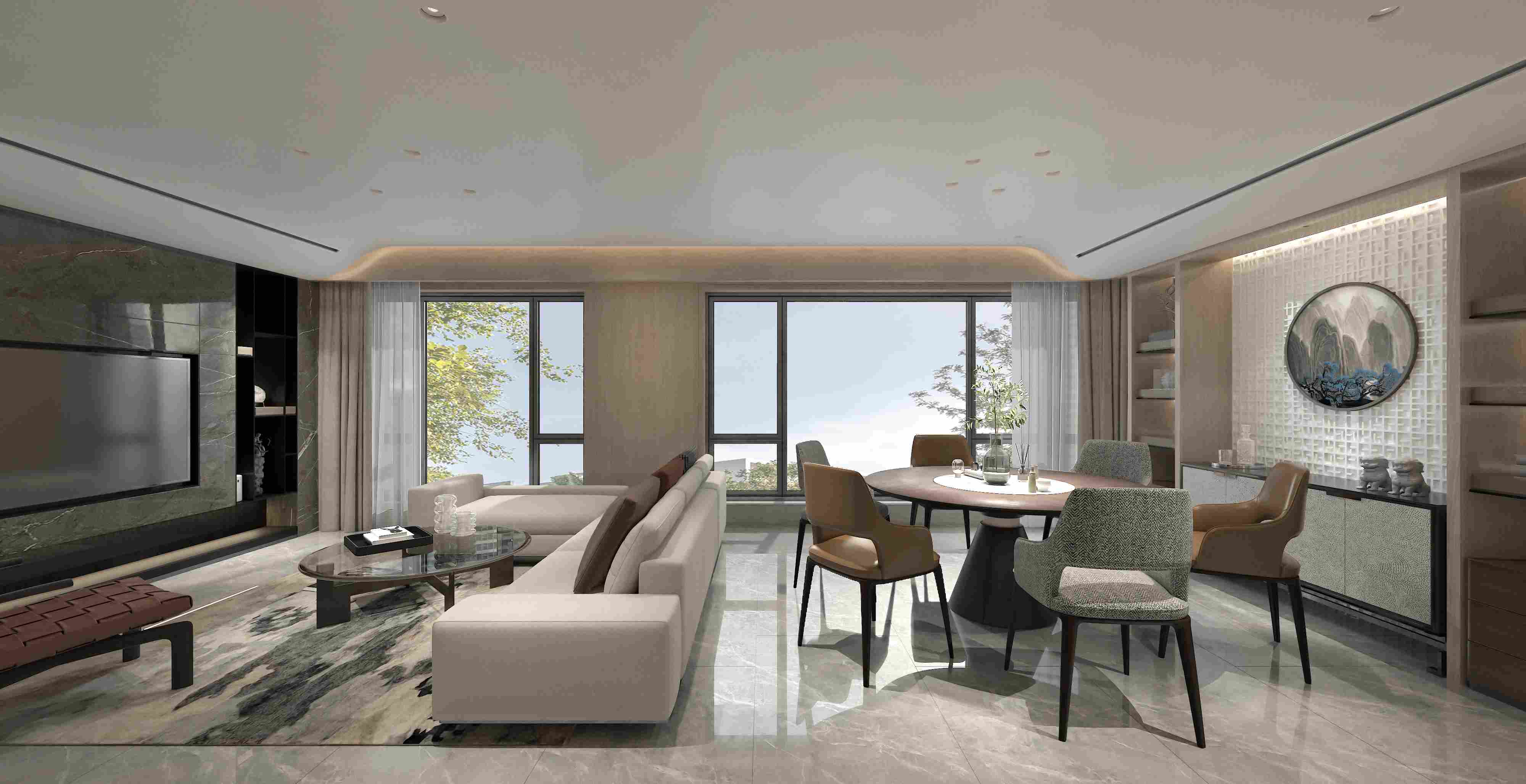 舜山府•光影 + 极简，装完高级感拉满